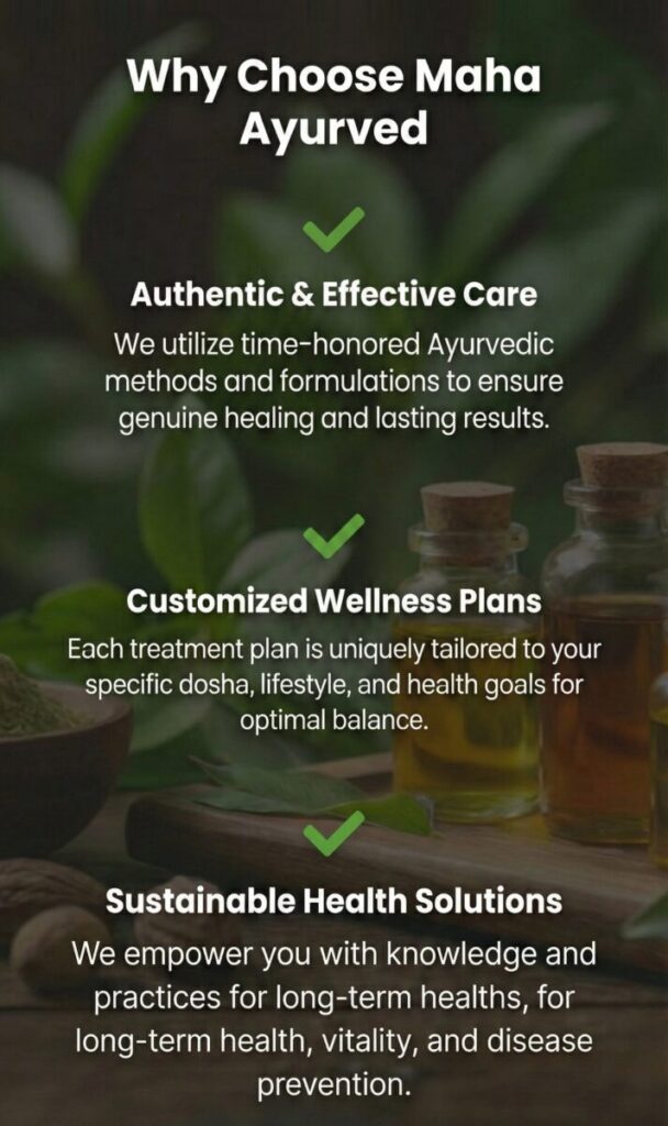 Why Choose Maha Ayurved